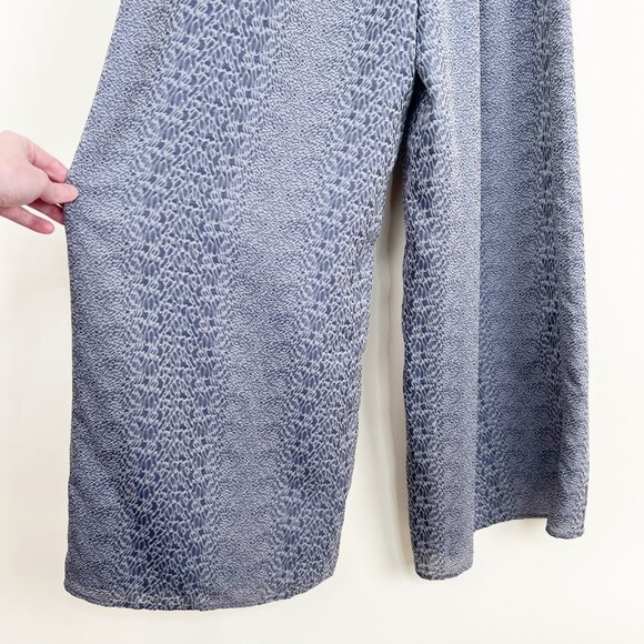 New Finders Keepers Pantsuit Jumpsuit Wide Flare Leg Cowl Neck Wedding Guest - Picture 12 of 16